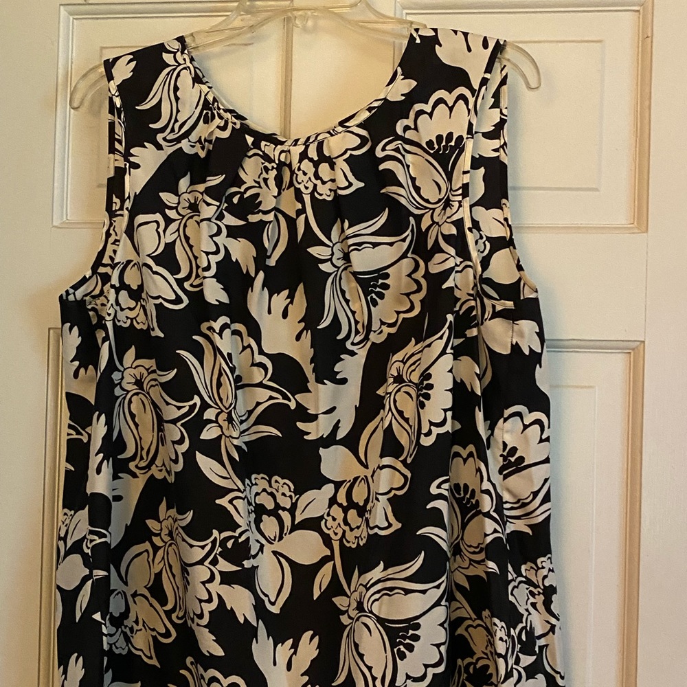 Talbots Silk Sleeveless Blouse